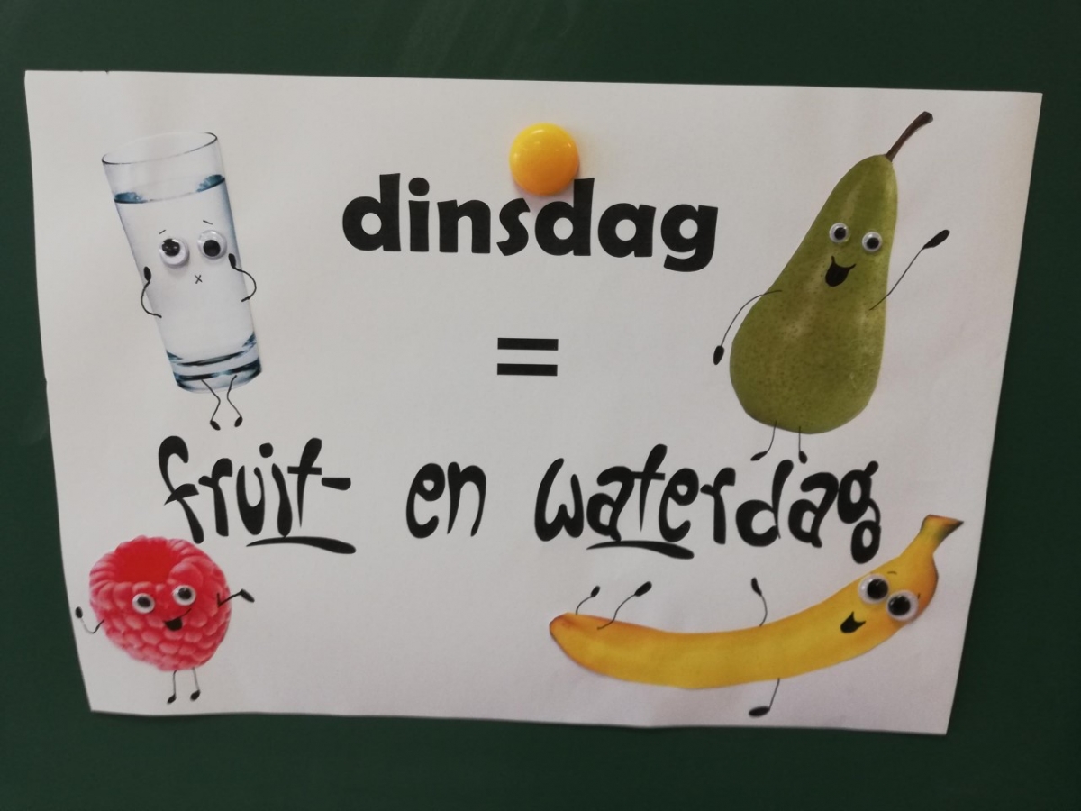 Fruitschool met fruitouders